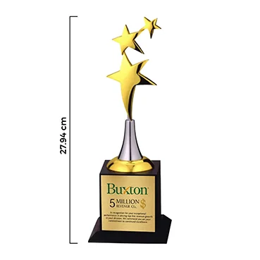 Custom Printed Premium Star Winner Trophy